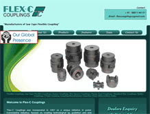 Tablet Screenshot of flexccouplings.com